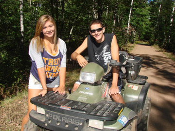 Fishing at Iron Lake